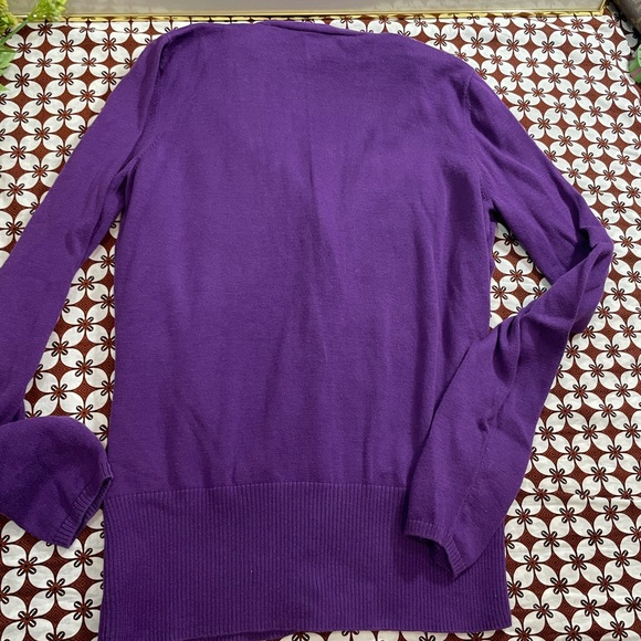 Purple Cardigan - Picture 7 of 11